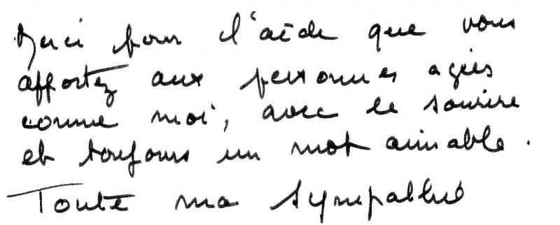 lettre de satisfaction Régalice Montpellier